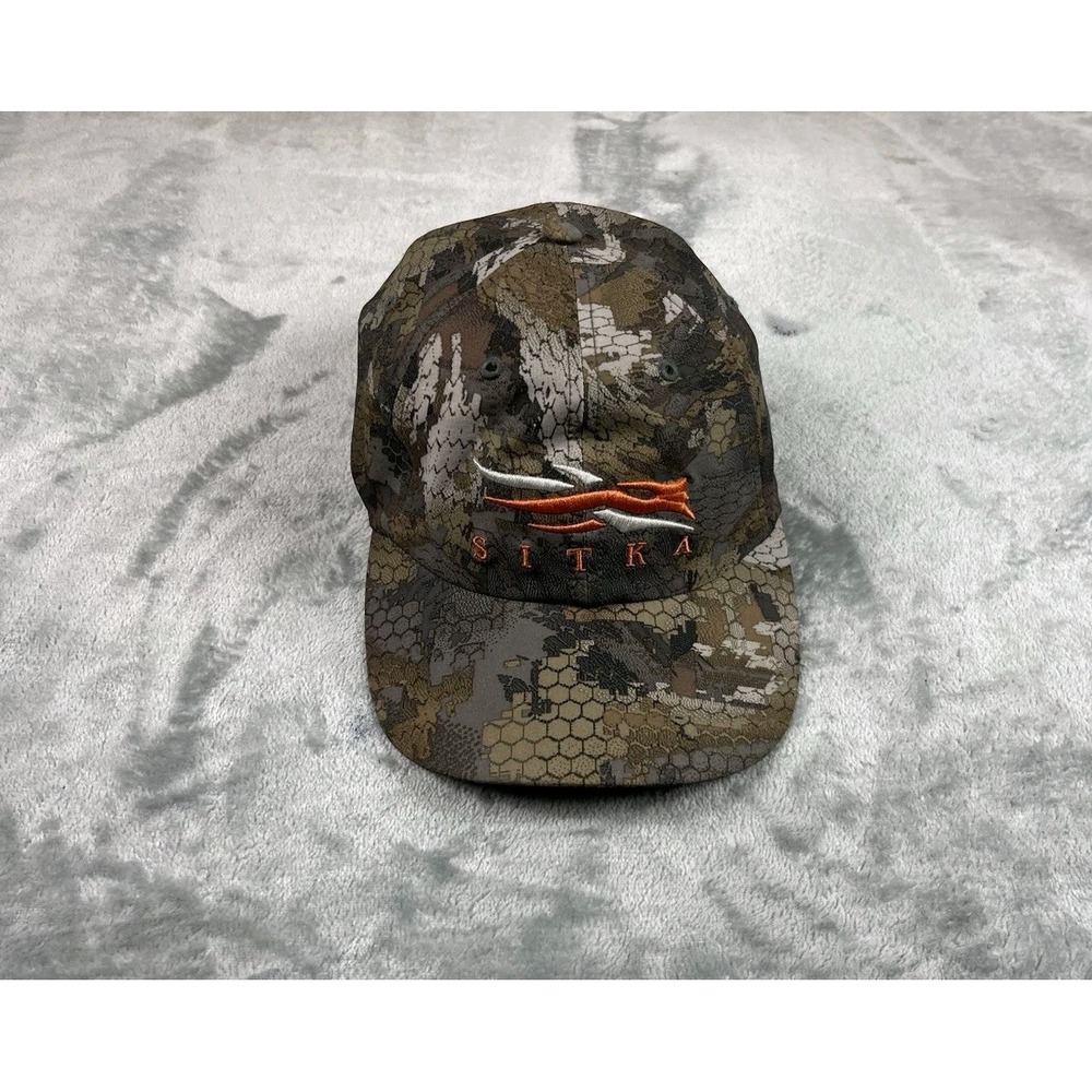Sitka Gear Traverse Cap Men Optifade Waterfowl Timber Adjustable Strapback Hat